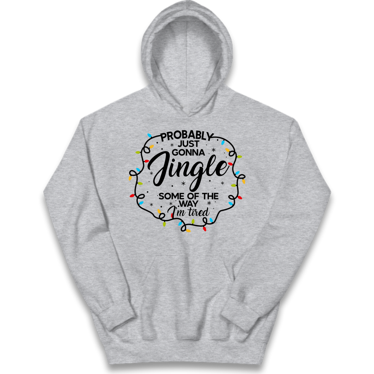 Lazy Festive Outfit Kids Hoodie