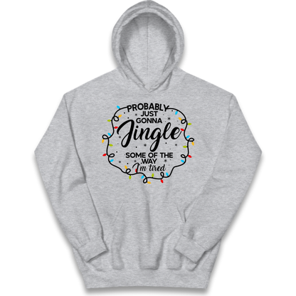 Lazy Festive Outfit Kids Hoodie
