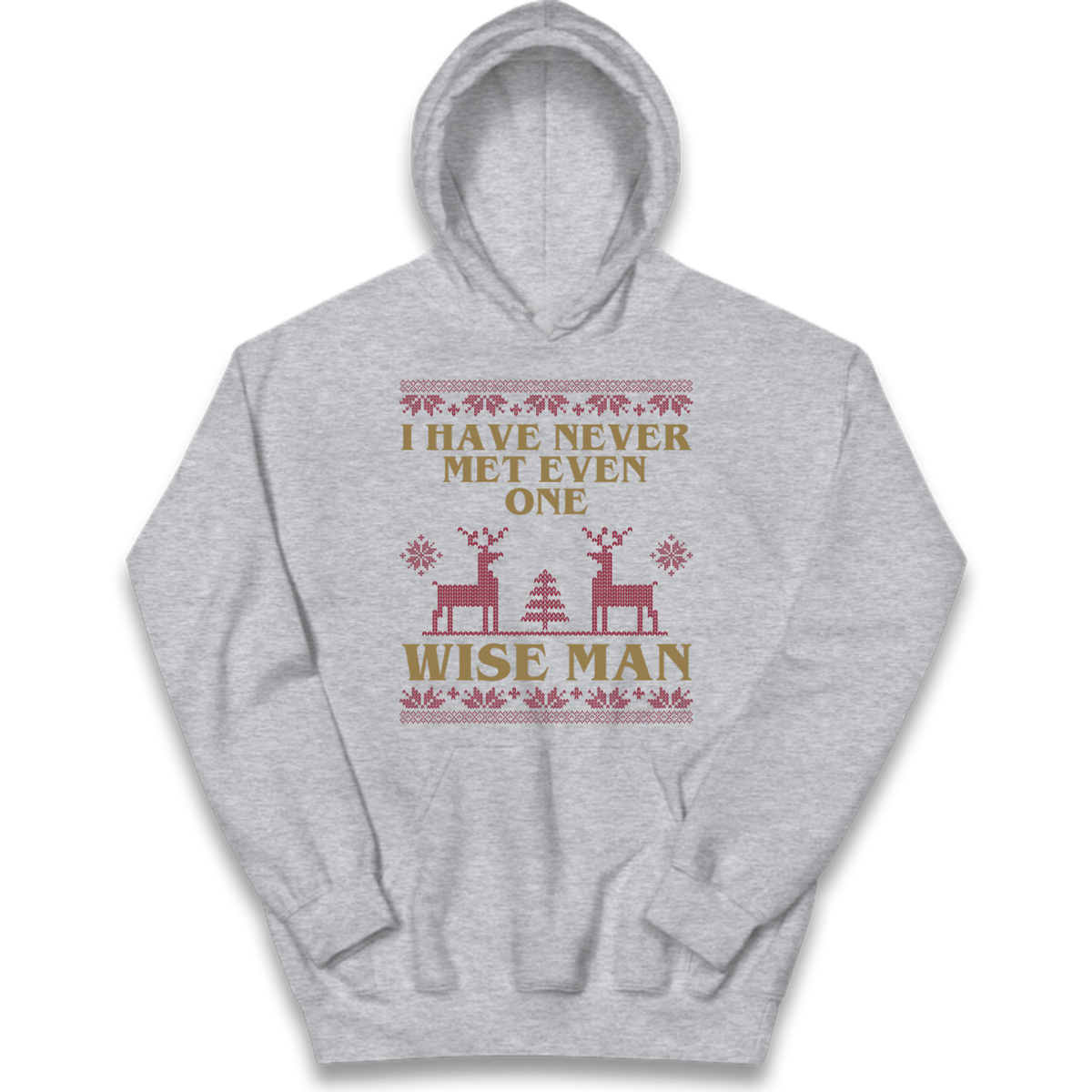 Retro Festive Graphic Kids Hoodie