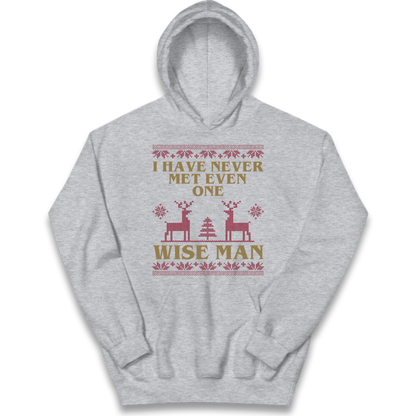 Retro Festive Graphic Kids Hoodie
