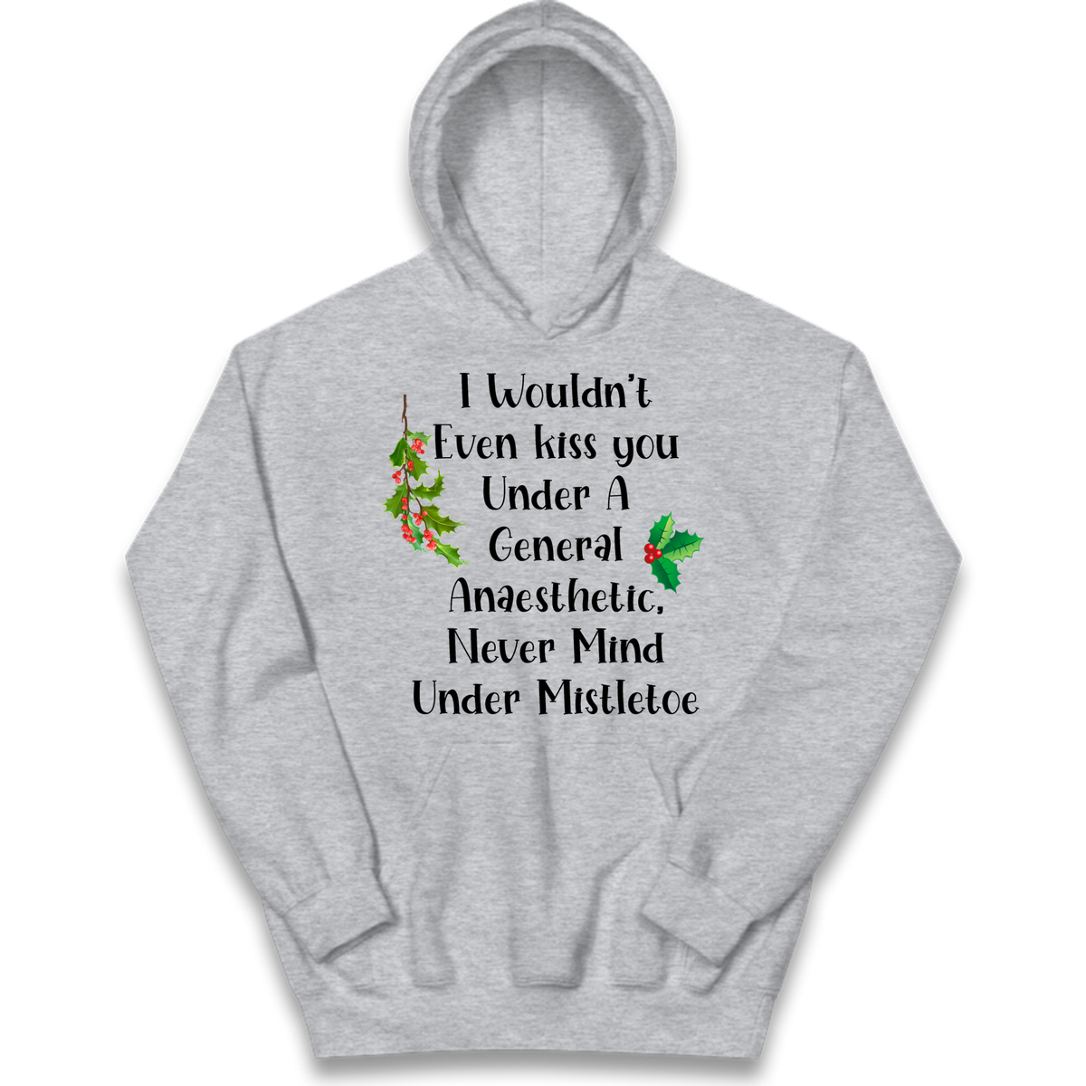 Cheeky Festive Slogan Kids Hoodie