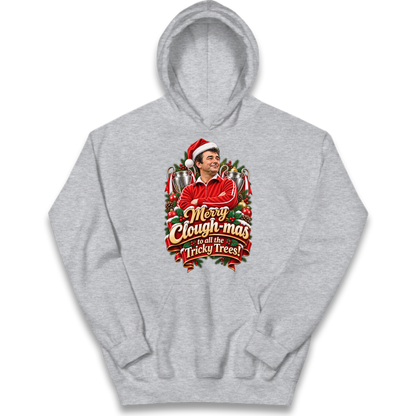 Nottm Forest Football Christmas Kids Hoodie