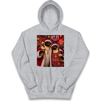 Penguin Christmas Kids Hoodie
