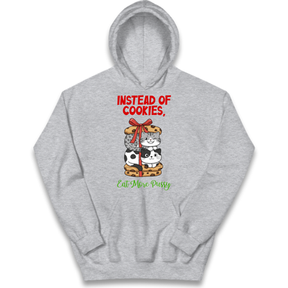 Cheeky Cat Slogan Kids Hoodie