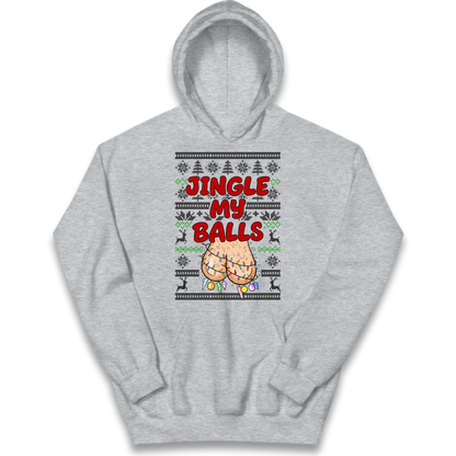 Jingle Balls Kids Hoodie