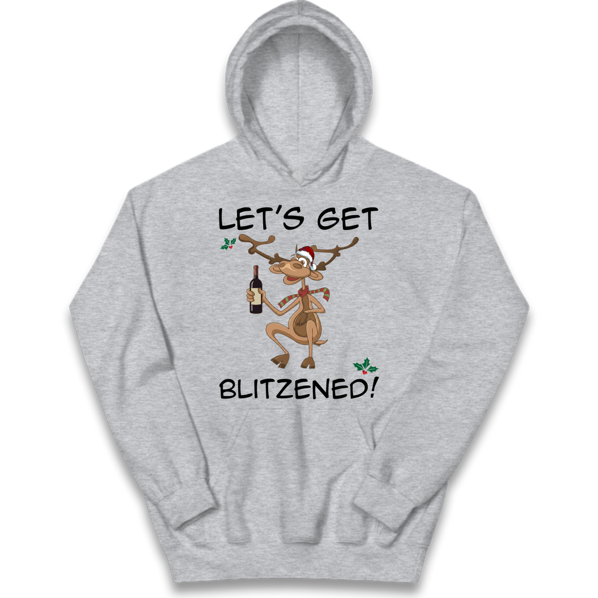 Lets Get Blitzened Kids Hoodie