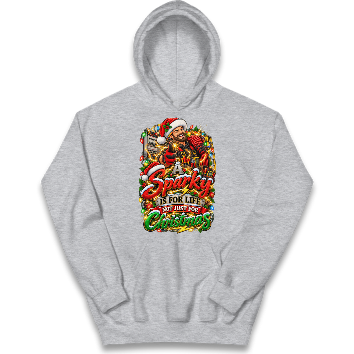 Sparky Christmas Kids Hoodie