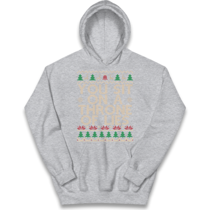 Throne Of Lies Christmas Kids Hoodie