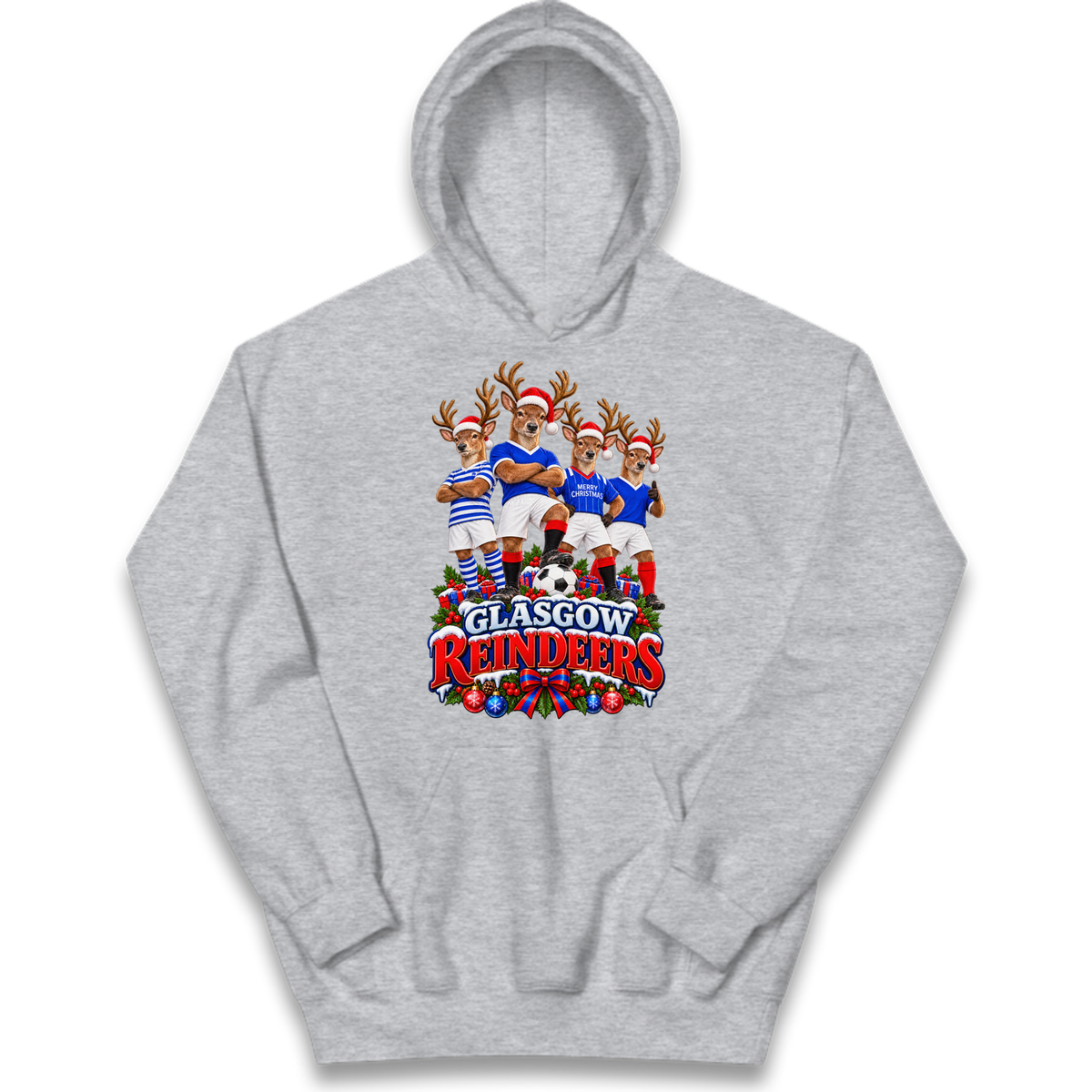 Rangers Christmas Kids Hoodie