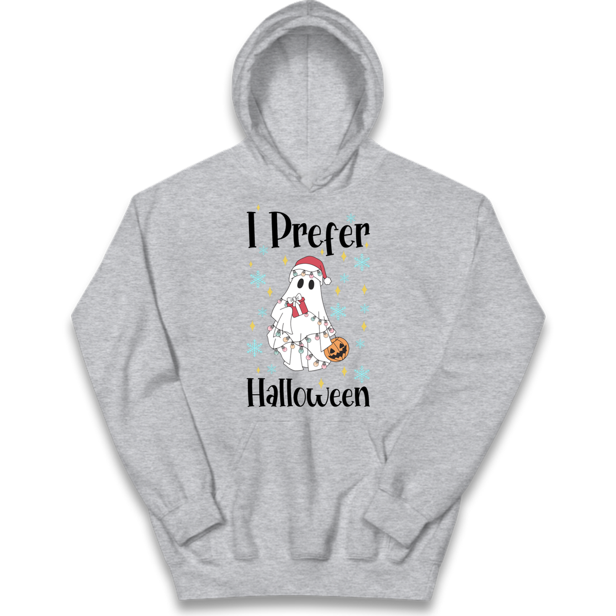 Halloween Christmas Crossover Kids Hoodie