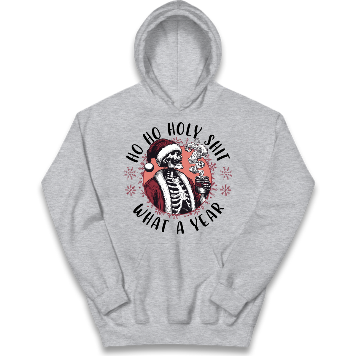 HO HO Holy Santa Kids Hoodie