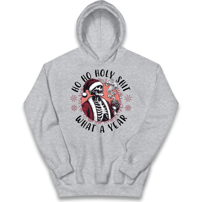 HO HO Holy Santa Kids Hoodie