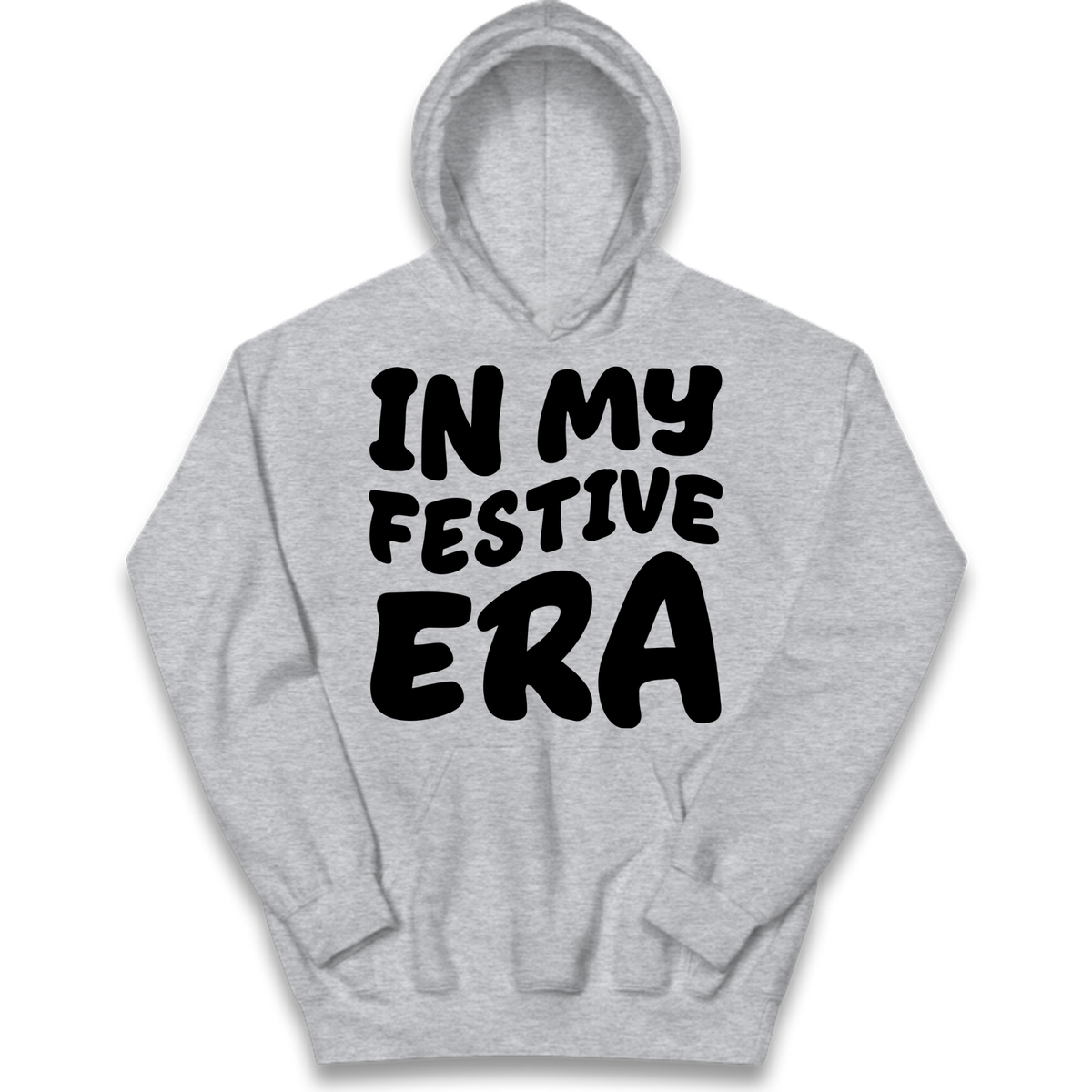 Modern Christmas Slogan Kids Hoodie