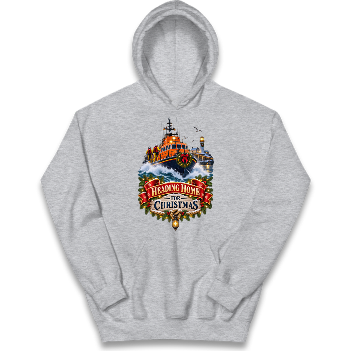 RNLI Christmas Kids Hoodie