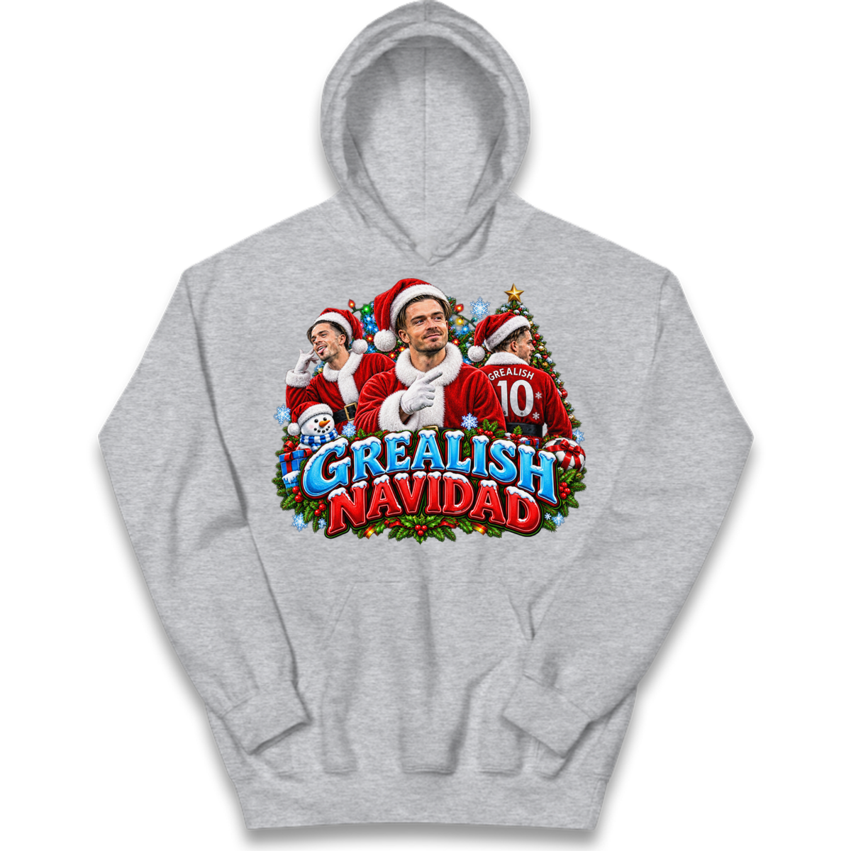 Grealish Navidad Kids Hoodie