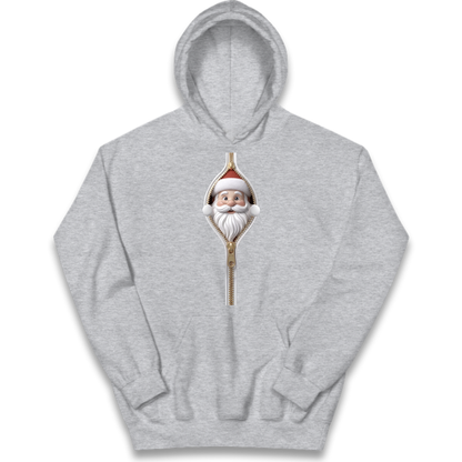 Santa Face Novelty Kids Hoodie