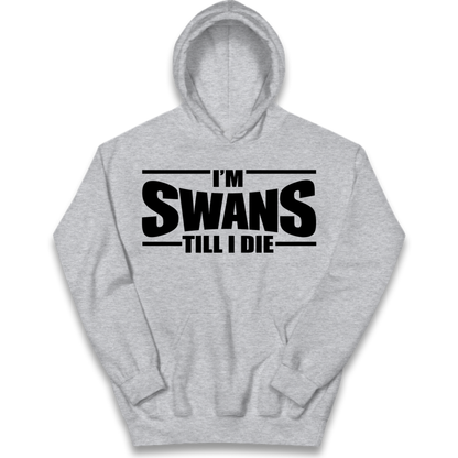 Swansea City Football Kids Hoodie