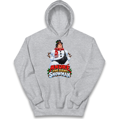 Andre The Giant Christmas Kids Hoodie