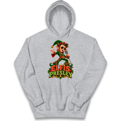 Elvis Presley Christmas Kids Hoodie