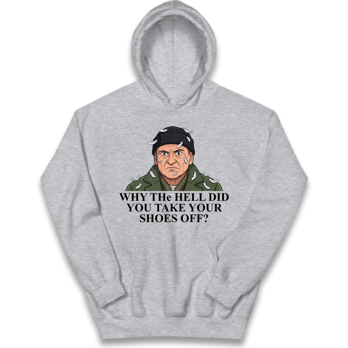 Harry Home Alone Christmas Kids Hoodie