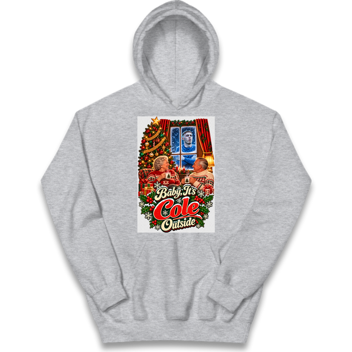 Chelsea Football Christmas Kids Hoodie