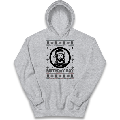 Jesus Birthday Christmas Kids Hoodie