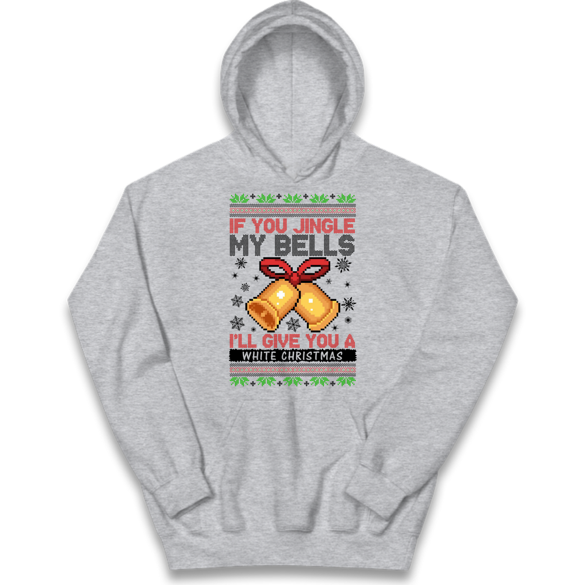 Bell Slogan Clothing Kids Hoodie