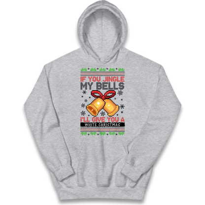 Bell Slogan Clothing Kids Hoodie