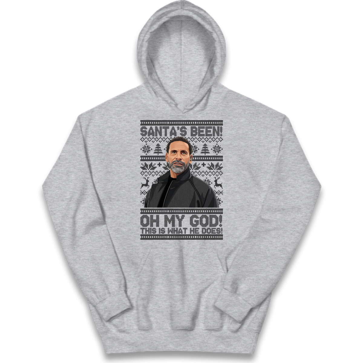 Steve Rio Ferdinand Christmas Kids Hoodie