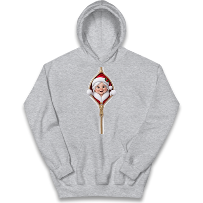 Mrs Claus Outfit Kids Hoodie