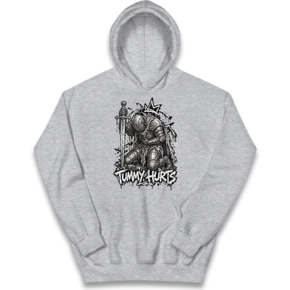 Tummy Hurts Knight Kids Hoodie
