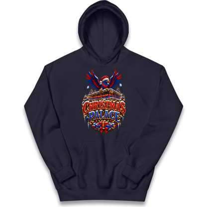 Crystal Palace Football Christmas Kids Hoodie