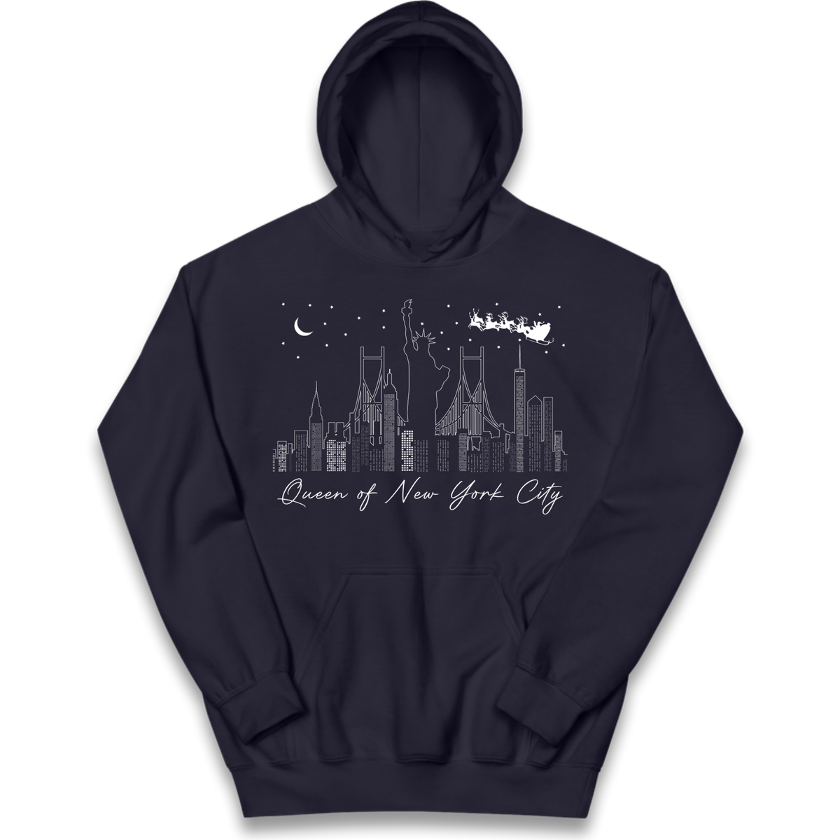 Queen Of New York City Kids Hoodie