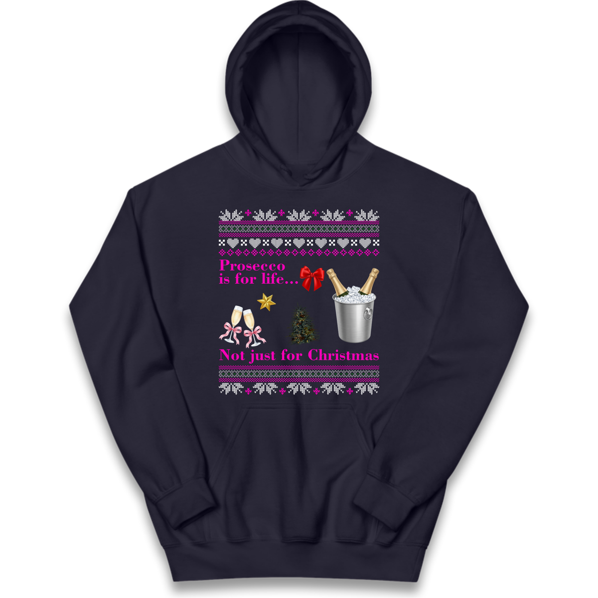 Prosecco Gift Top Kids Hoodie