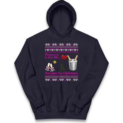 Prosecco Gift Top Kids Hoodie