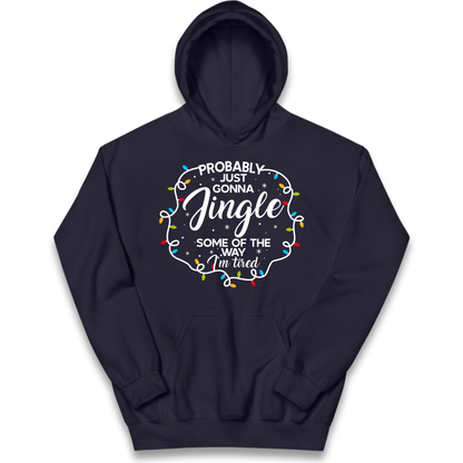 Lazy Festive Outfit Kids Hoodie
