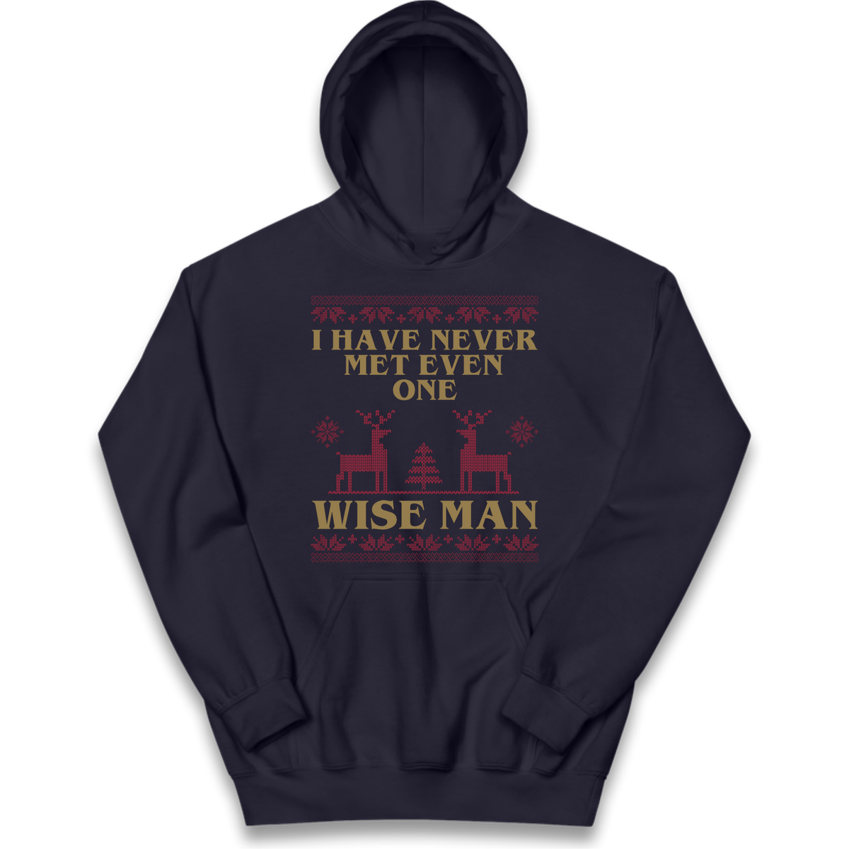 Retro Festive Graphic Kids Hoodie