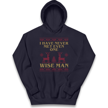 Retro Festive Graphic Kids Hoodie