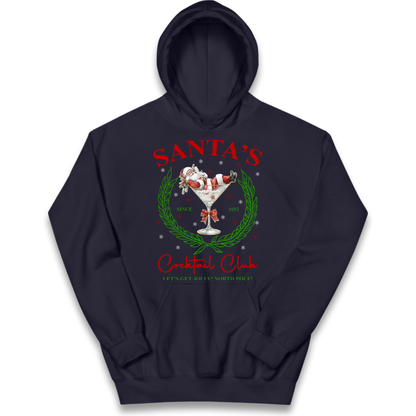 Cocktail Lover Christmas Kids Hoodie