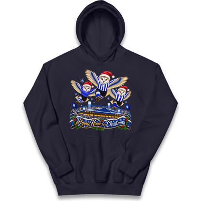 Sheff Wed Christmas Kids Hoodie