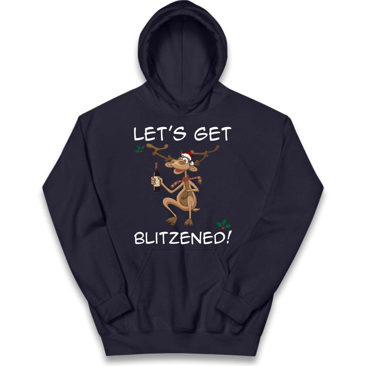 Lets Get Blitzened Kids Hoodie
