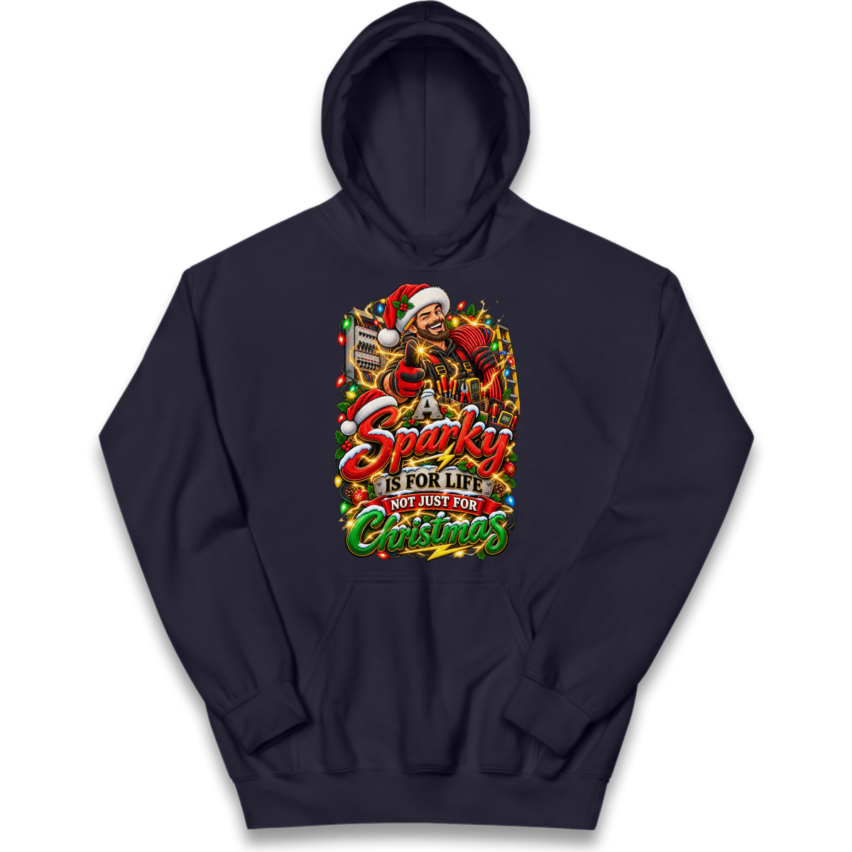 Sparky Christmas Kids Hoodie