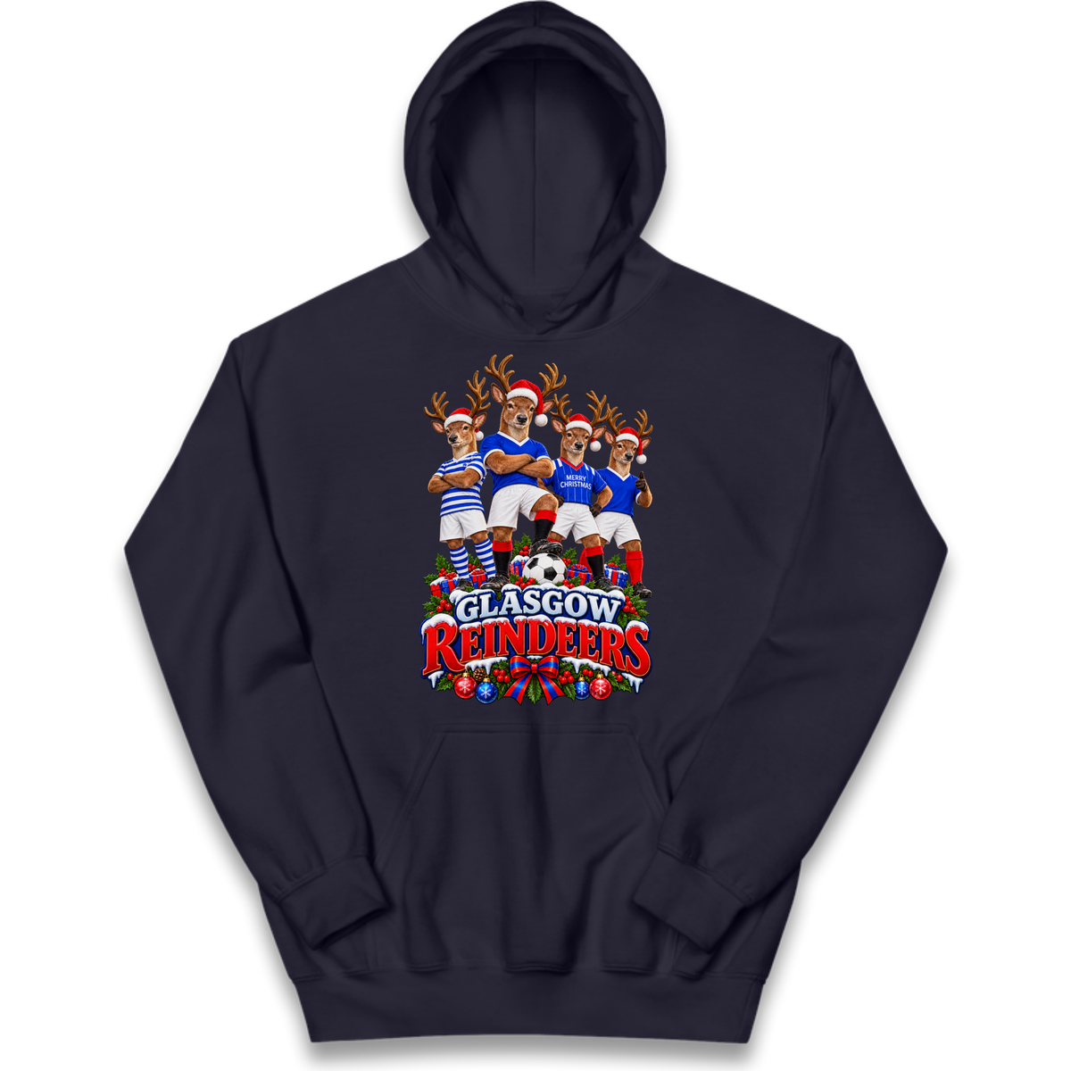 Rangers Christmas Kids Hoodie