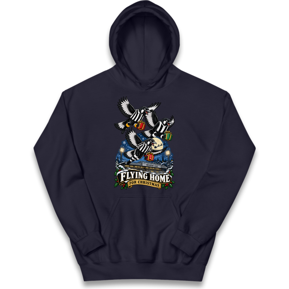 Notts County FC Christmas Kids Hoodie