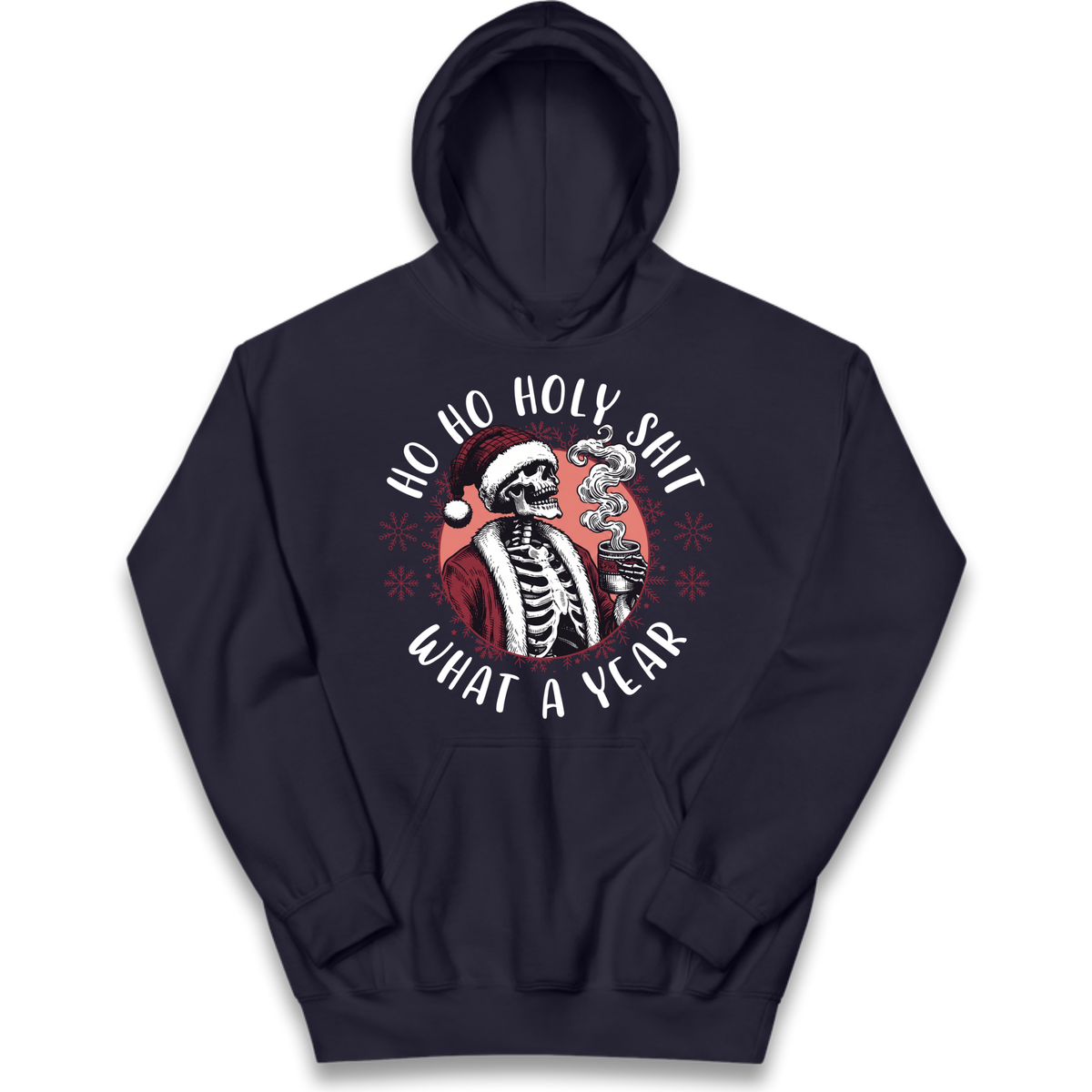 HO HO Holy Santa Kids Hoodie