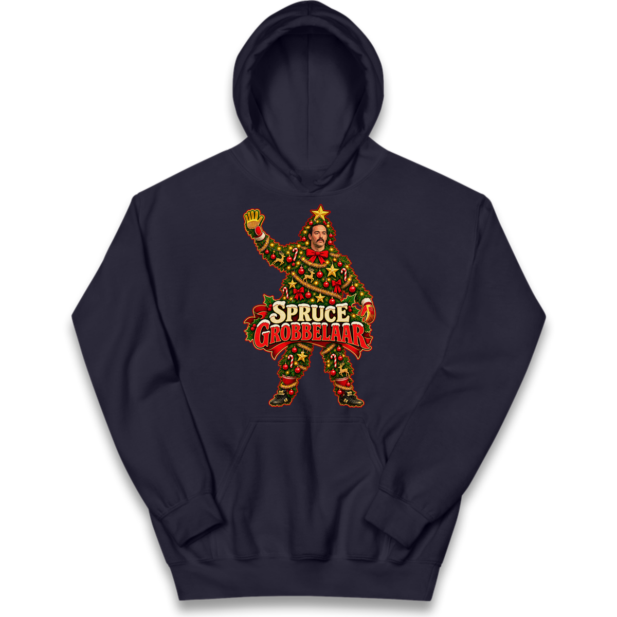 Retro Liverpool Christmas Kids Hoodie