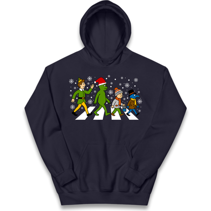 Abbey Road Walk Christmas jumper Kids Hoodie