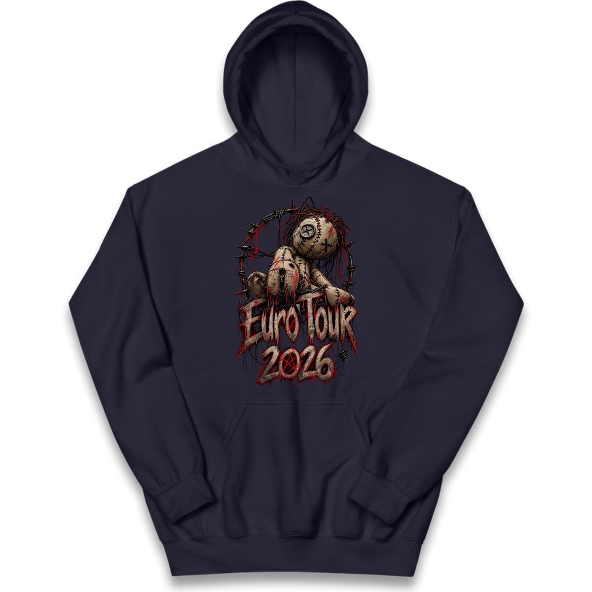 Korn Euro Tour 2026 Kids Hoodie