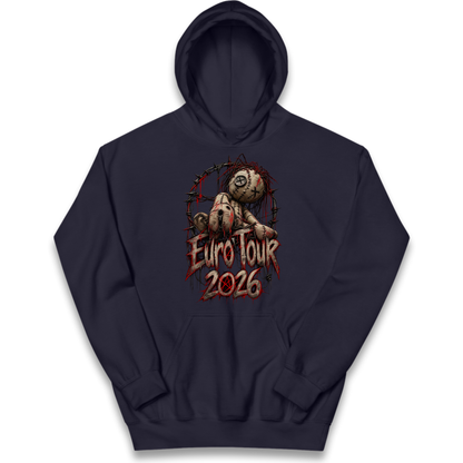 Korn Euro Tour 2026 Kids Hoodie