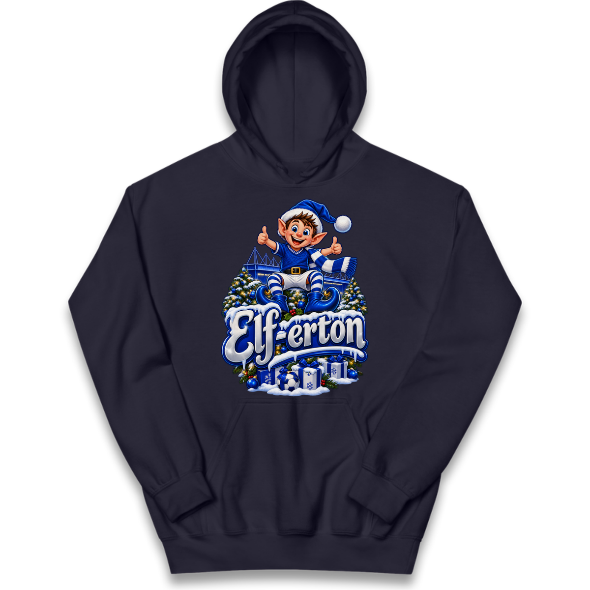 Everton FC Christmas Kids Hoodie